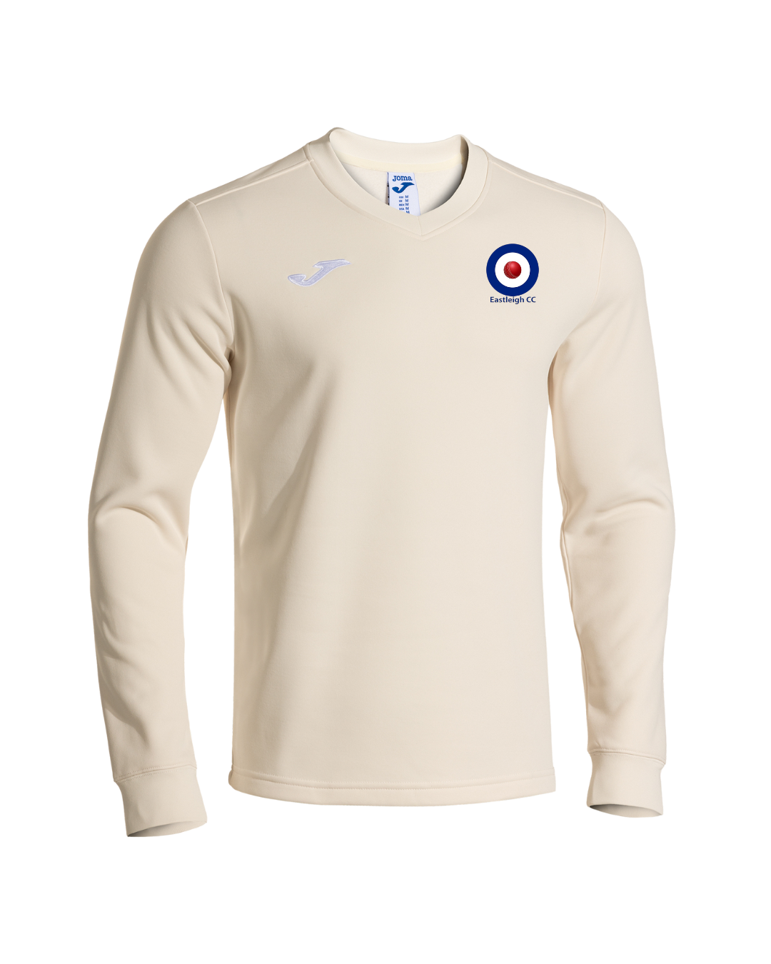Eastleigh CC - White Playing Jumper - Long Sleeve - Joma